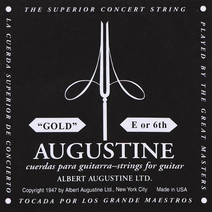 Augustine AUGLD-6 6th - Corda singola per chitarra classica, tensione bassa, 0445