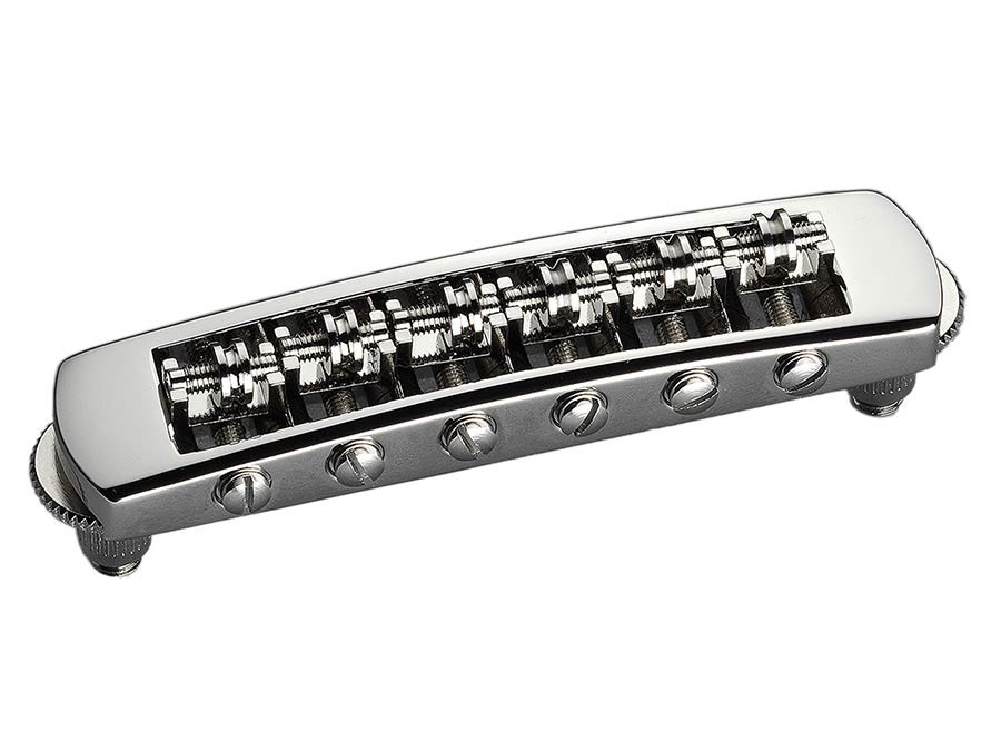 Schaller 12080100 Ponte STM per chitarra elettrica, 10,6mm, 14'', nickel