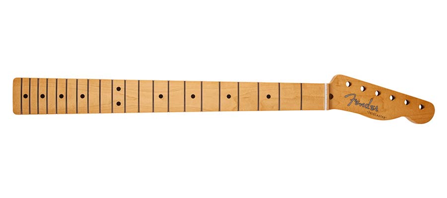Fender 0991202921 50's Telecaster neck, 21 vintage frets, 7,25 radius, maple fingerboard, C-profile