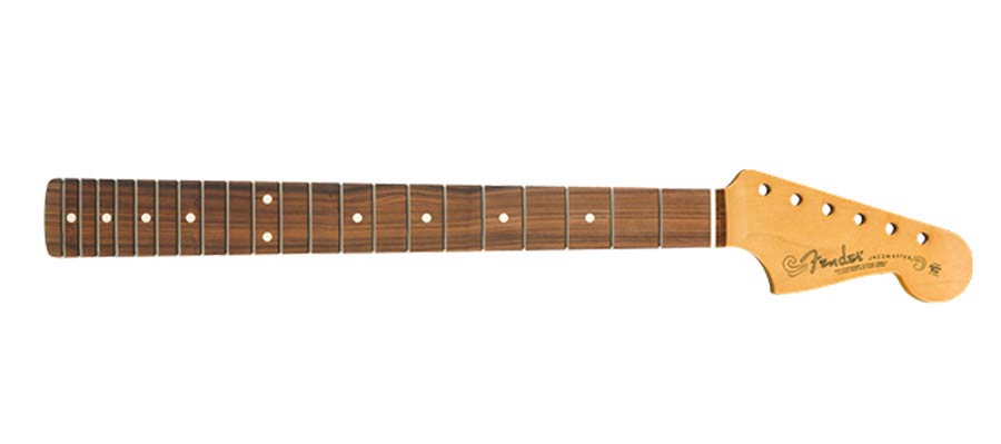 Fender 0991613921 Jazzmaster neck, 21 medium jumbo frets, 9,5" radius pau ferro fingerboard, C-shape