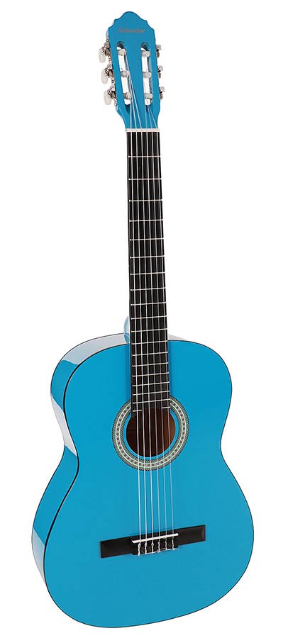 Salvador CG-144-BU Chitarra classica 4/4, colore blu