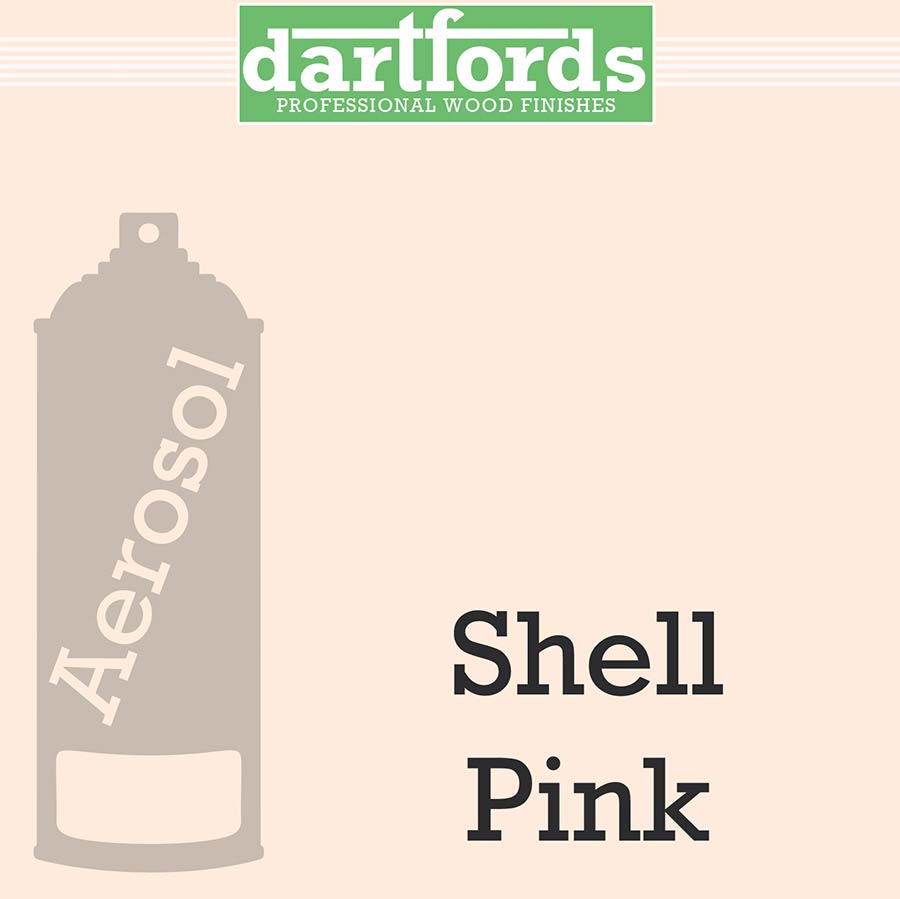 dartfords FS6059 Vernice spray, colore Shell Pink, 400ml