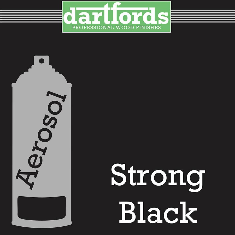 dartfords FS5045 Vernice spray, colore Strong Black, 400ml