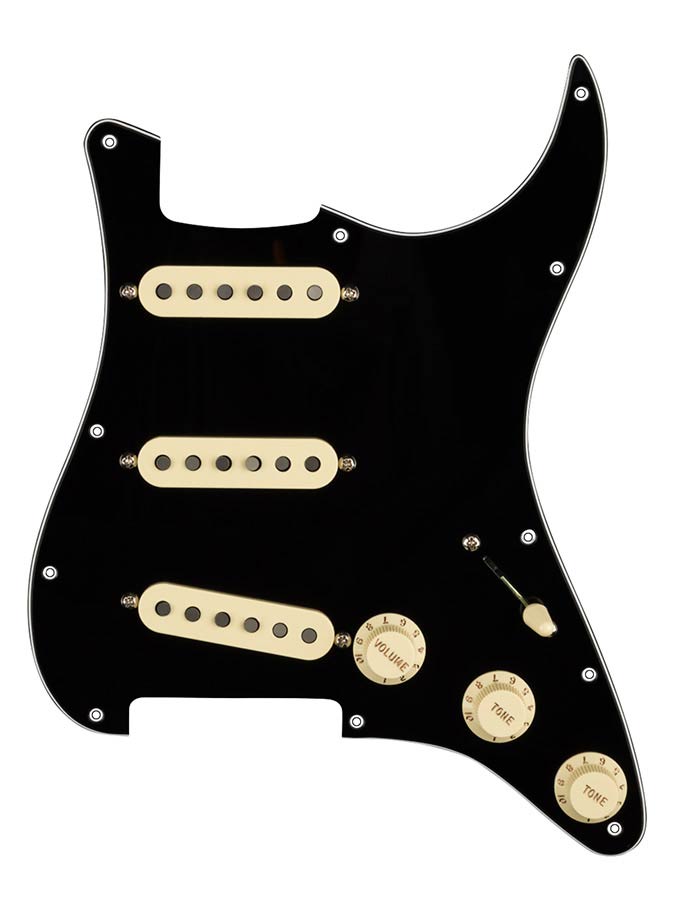 Fender 0992340506 Custom Shop Fat 50's SSS, 11 screw holes, black