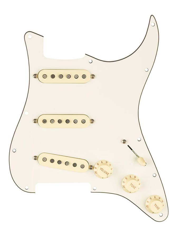 Fender 0992340509 Custom Shop Fat 50's SSS, 11 screw holes, parchment