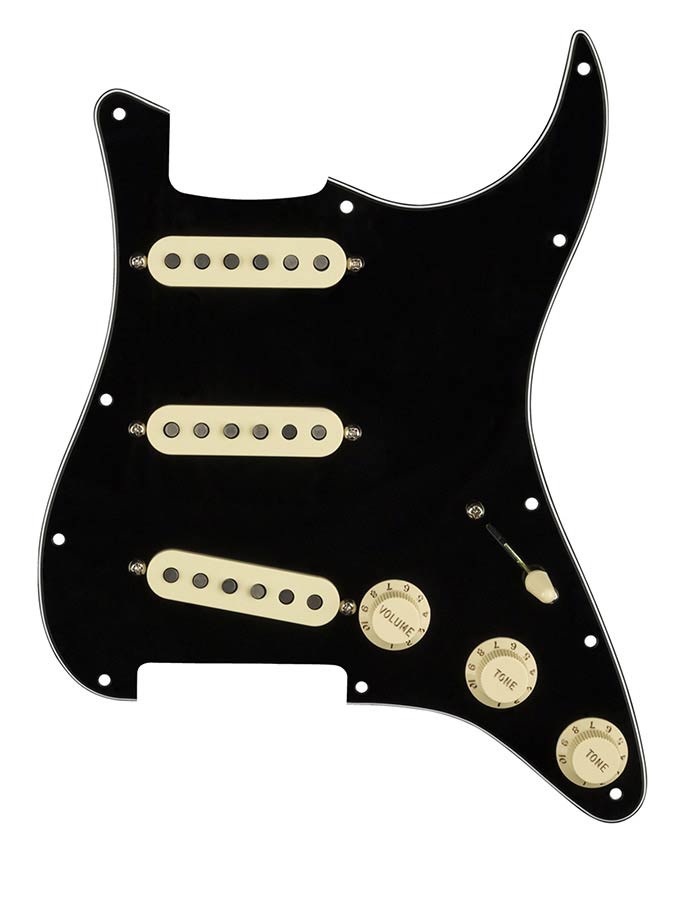 Fender 0992342506 Custom Shop Texas Special SSS, 11 screw holes, black