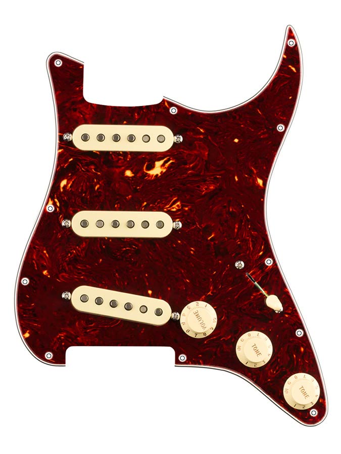 Fender 0992345500 Original '57/'62 SSS, 11 screw holes, tortoise shell
