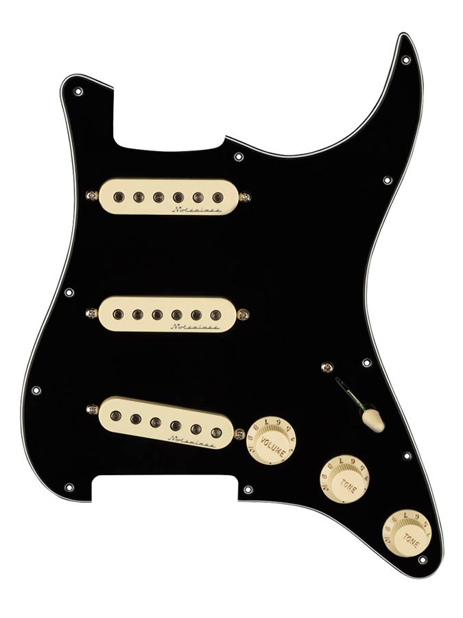 Fender 0992346506 Hot Noiseless SSS, 11 screw holes, black