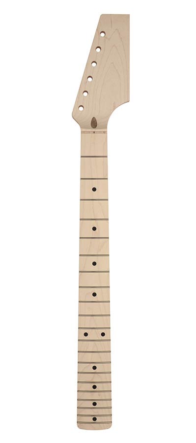 Boston JSN21M-V Manico per chitarra elettrica ST, vintage, acero/acero, 21 tasti, radius 7,25''