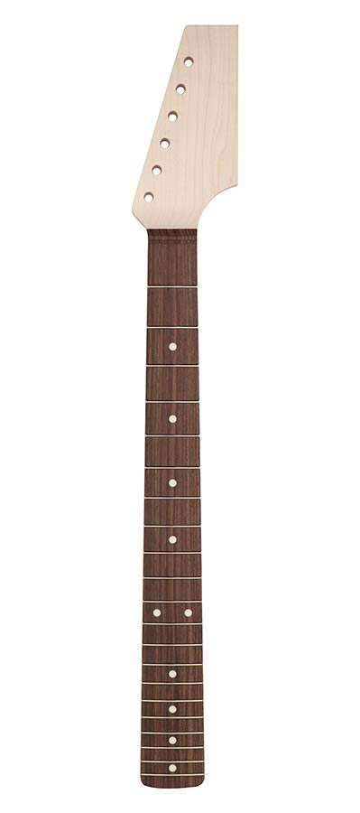 Boston JSN21R-C Manico per chitarra elettrica ST, moderno, acero/palissandro, 21 tasti, radius 9,5''