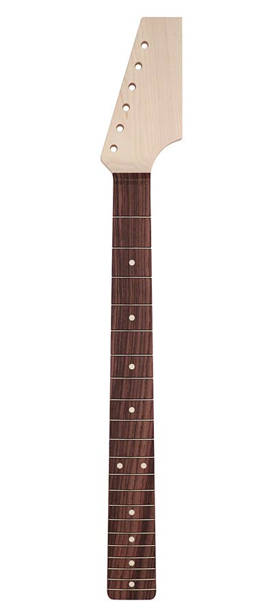 Boston JTN21R-C Manico per chitarra elettrica TE, moderno, acero/palissandro, 21 tasti, radius 9,5''