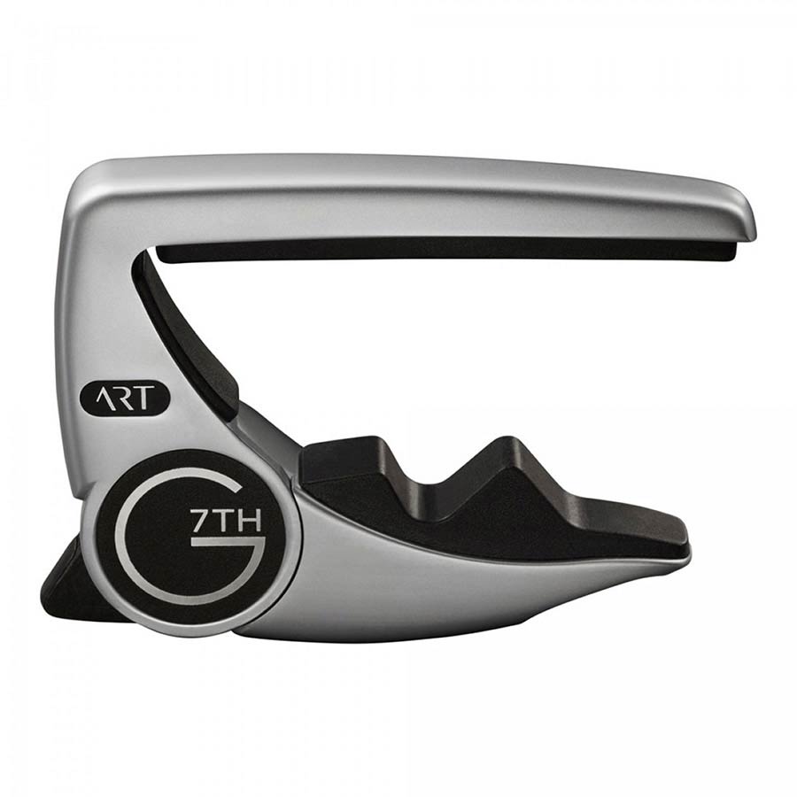 G7th G7P3A-SV capo 6 string acoustic/electric SILVER
