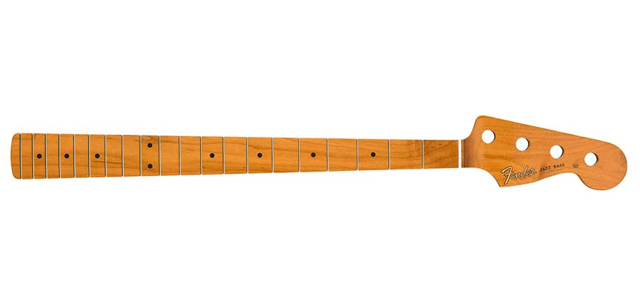 Fender 0999622920 Vintera roasted maple 60's Jazz Bass neck, 20 vintage frets, 7.25" radius