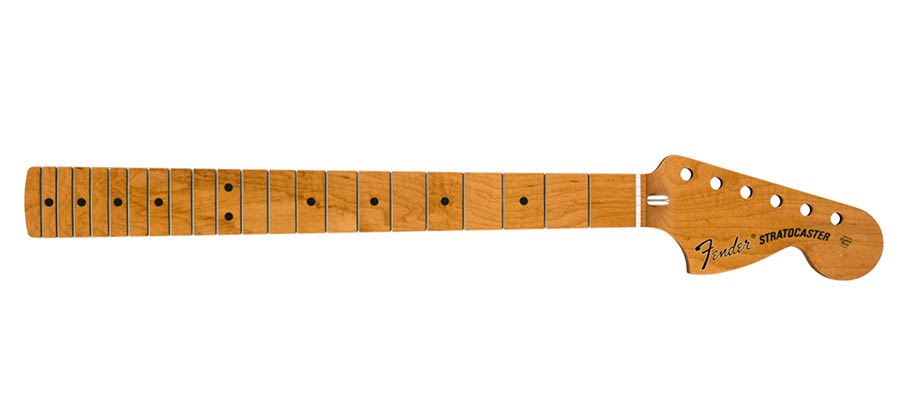 Fender 0999742920 Vintera roasted maple 70's Stratocaster neck, 21 medium jumbo frets, 9.5" radius