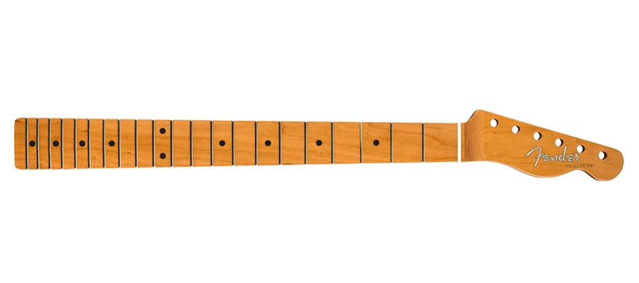 Fender 0999892920 Vintera roasted maple 60's Telecaster neck, 21 medium jumbo frets, 9.5" radius