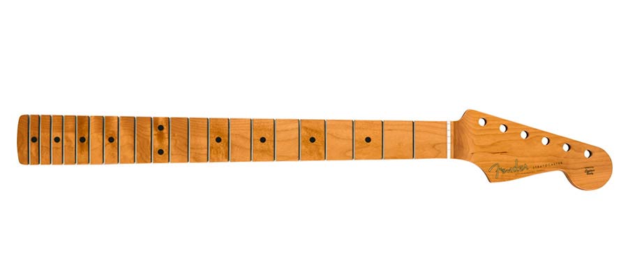 Fender 0999992920 Vintera roasted maple 60's Stratocaster neck, 21 medium jumbo frets, 9.5" radius