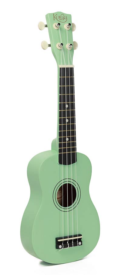 Korala UKS-15-GN Ukulele soprano, hardwood, colore verde