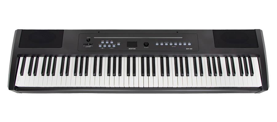 Boston DSP-388-BK Pianoforte digitale 88 tasti pesati, 8 suoni