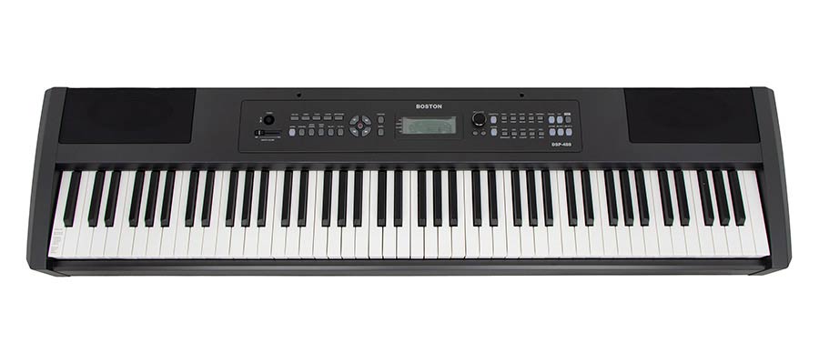 Boston DSP-488-BK Pianoforte digitale 88 tasti pesati, 137 suoni