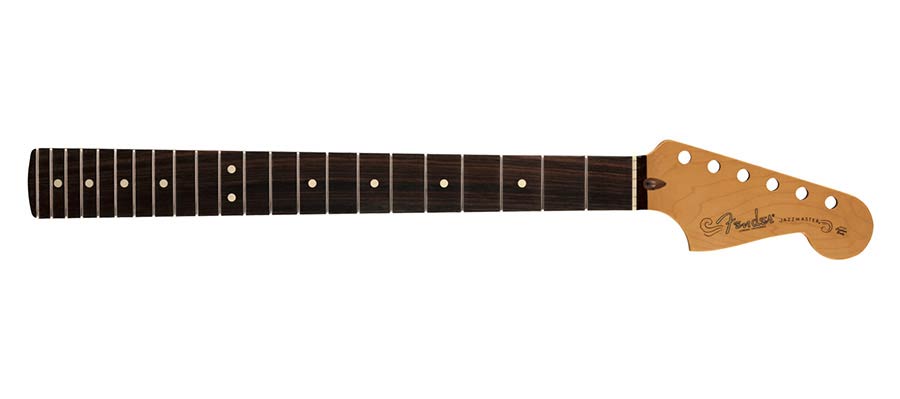 Fender 0993970921 American Professional II Jazzmaster neck, 22 narrow tall frets, 9.5" radius, rosewood