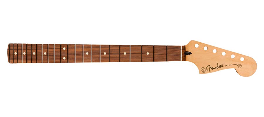 Fender 0996903921 Player Series Jazzmaster® neck, 22 medium jumbo frets, pau ferro, 9.5", modern "c"