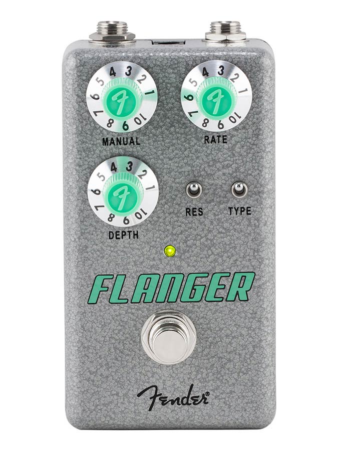 Fender 0234578000 Hammertone™ Flanger, effects pedal for guitar or bass