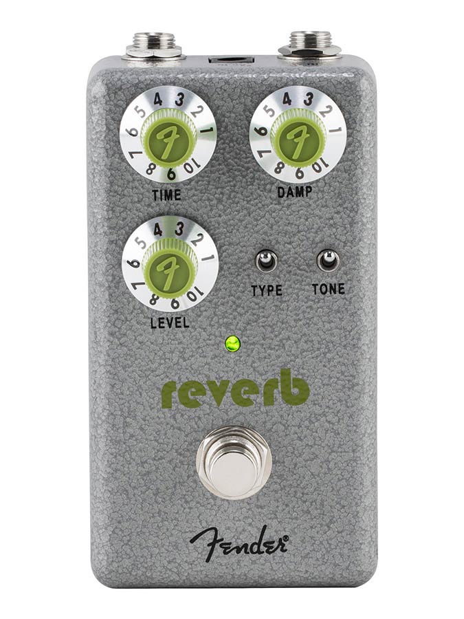Fender 0234573000 Hammertone™ Reverb, effects pedal for guitar or bass