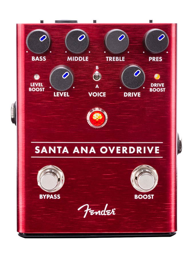 Fender 0234533000 Santa Ana Overdrive, effects pedal for guitar or bass