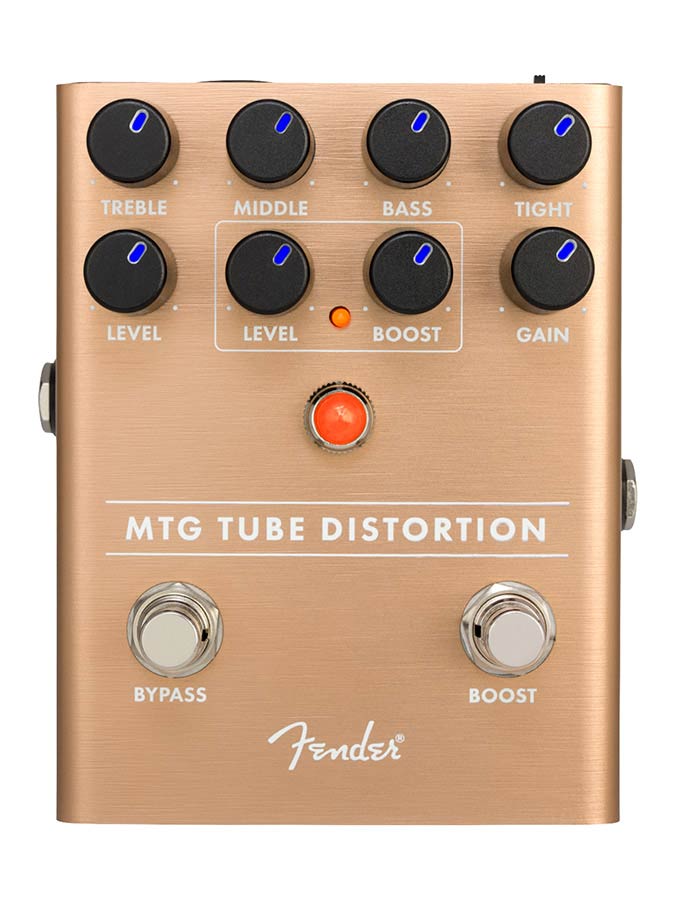 Fender 0234539000 MTG Tube Distortion, effects pedal for guitar or bass