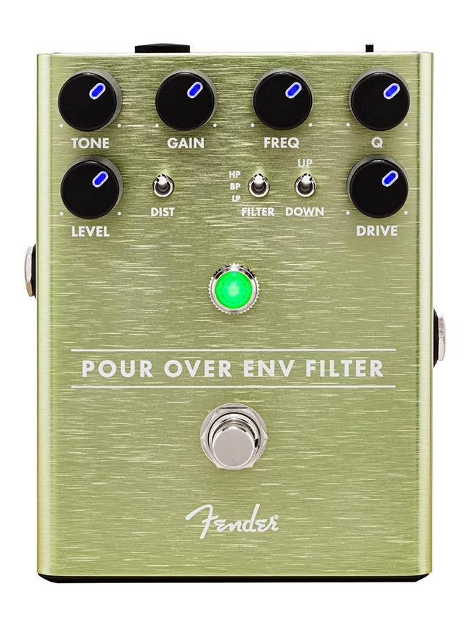 Fender 0234549000 Pour Over Envelope Filter, effects pedal for guitar or bass