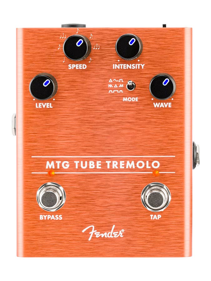 Fender 0234554000 MTG Tube Tremolo, effects pedal for guitar or bass