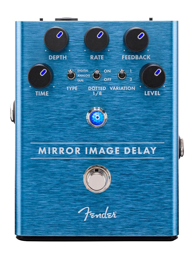 Fender 0234535000 Mirror Image Delay, effects pedal for guitar or bass