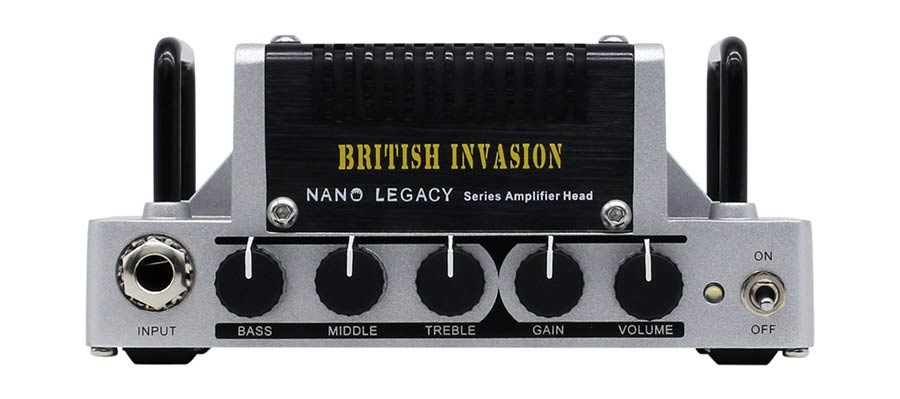 HoTone NLA-1 British Invasion, mini amplificatore per chitarra elettrica 5W, alimentatore incluso