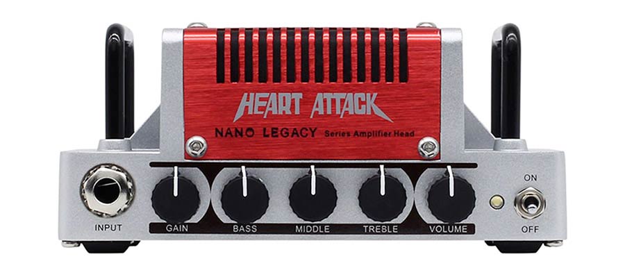 HoTone NLA-3 Heart Attack, mini amplificatore per chitarra elettrica 5W, alimentatore incluso