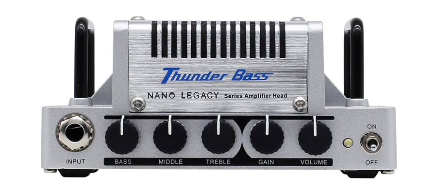 HoTone NLA-4 Thunder Bass, mini amplificatore per basso 5W, alimentatore incluso