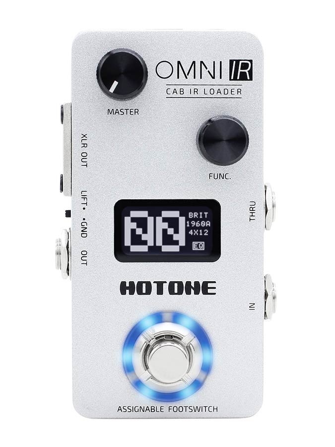 HoTone OMP-6 Omni IR, pedale simulatore di cabinet IR