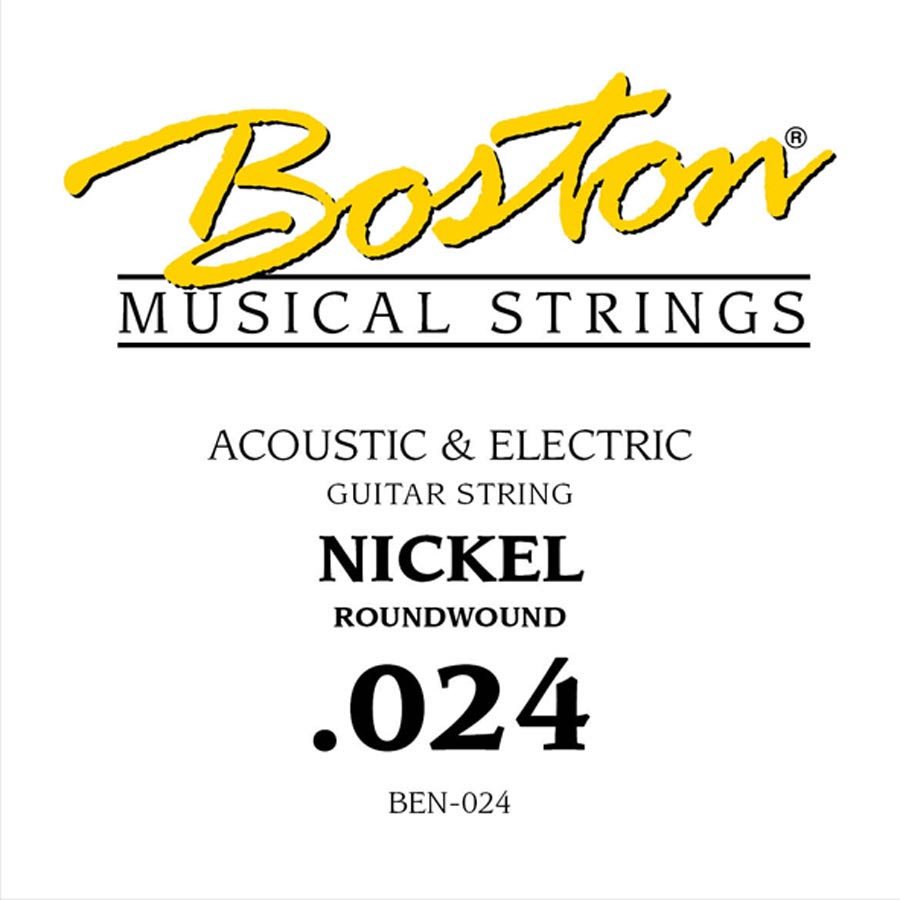 Boston BEN-024 .024 Corda singola per chitarra elettrica / acustica