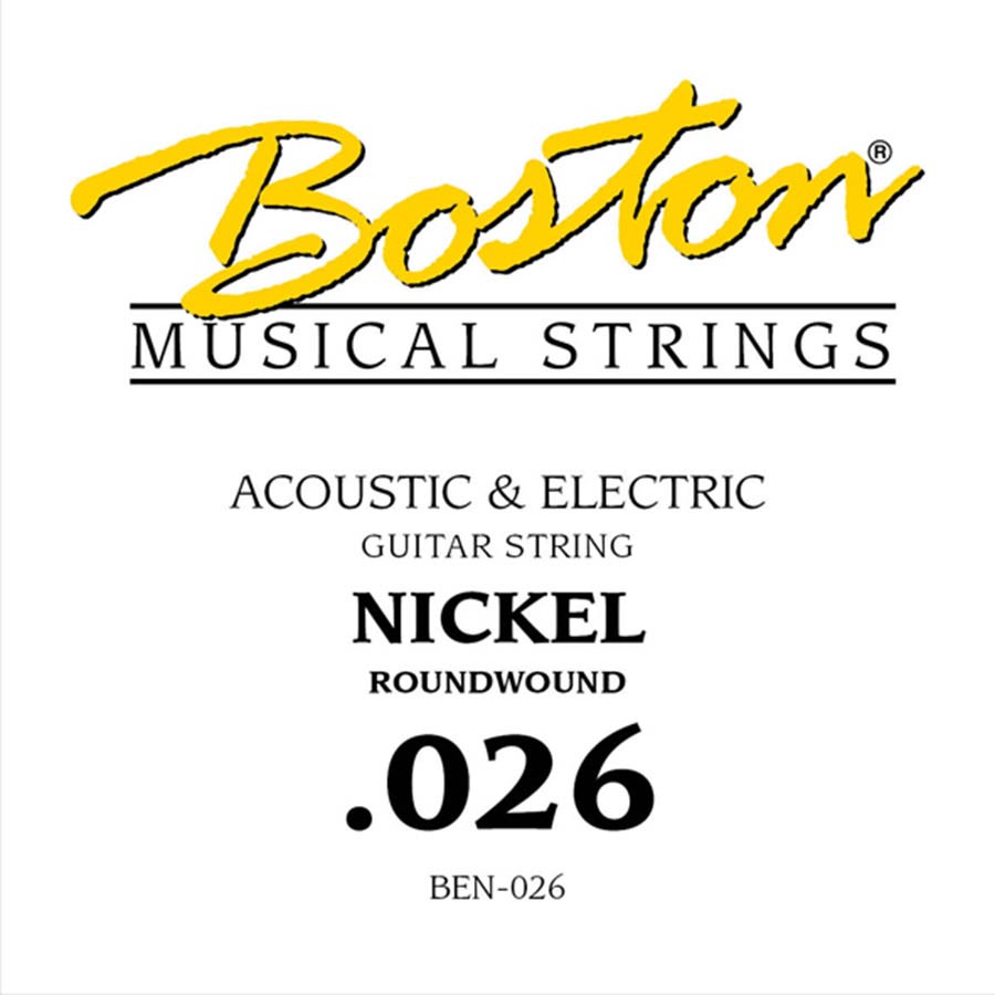 Boston BEN-026 .026 Corda singola per chitarra elettrica / acustica