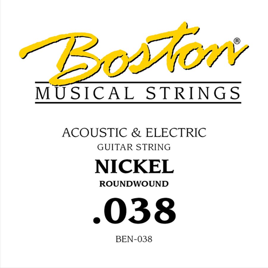 Boston BEN-038 .038 Corda singola per chitarra elettrica / acustica