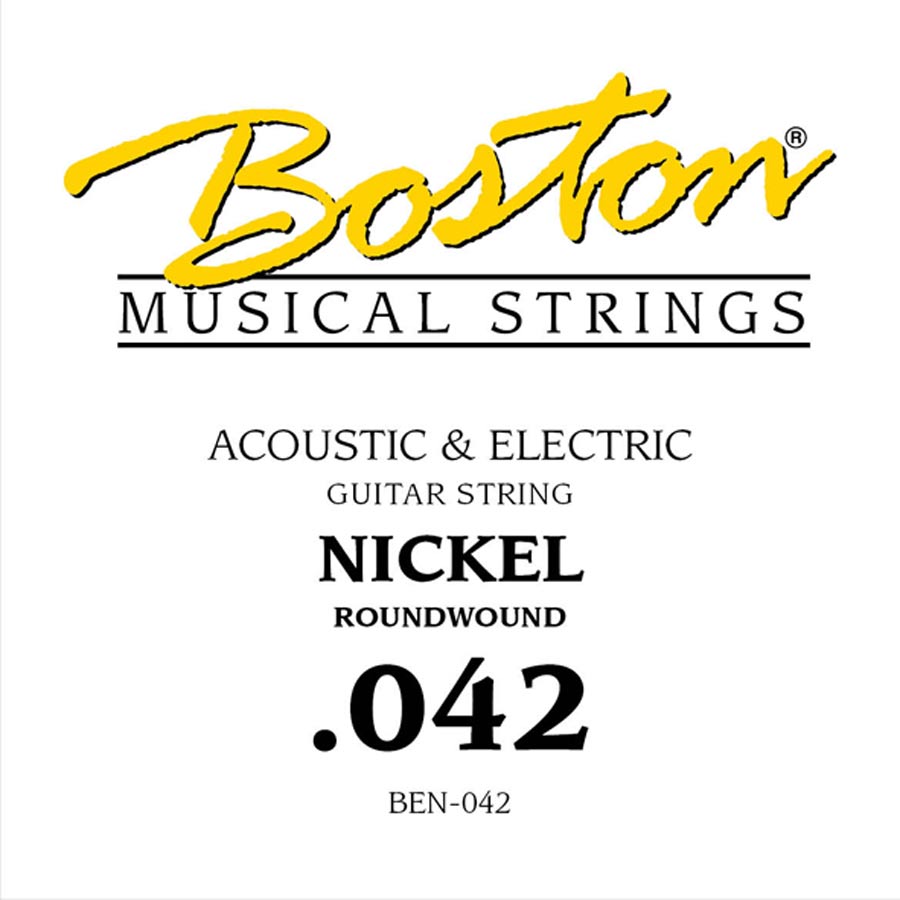 Boston BEN-042 .042 Corda singola per chitarra elettrica / acustica