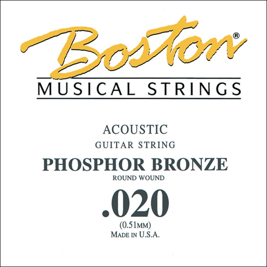 Boston BPH-020 .020 Corda singola per chitarra acustica