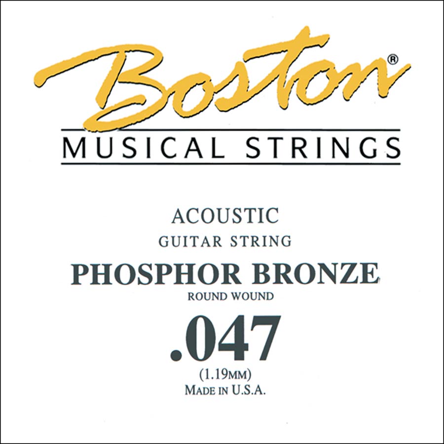 Boston BPH-047 .047 Corda singola per chitarra acustica