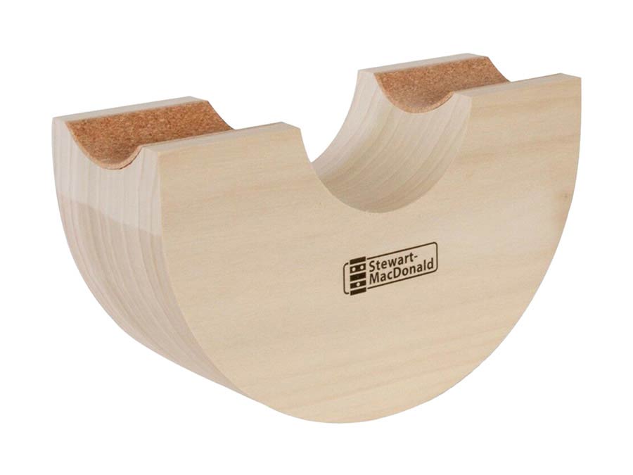 StewMac SM3728 Rock-n-Roller neck rest, 13 cm height for acoustic guitars