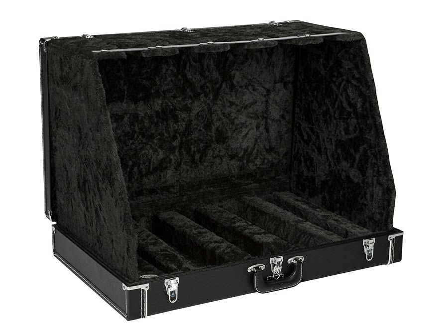 Fender 0991015506 case stand for five guitars, black