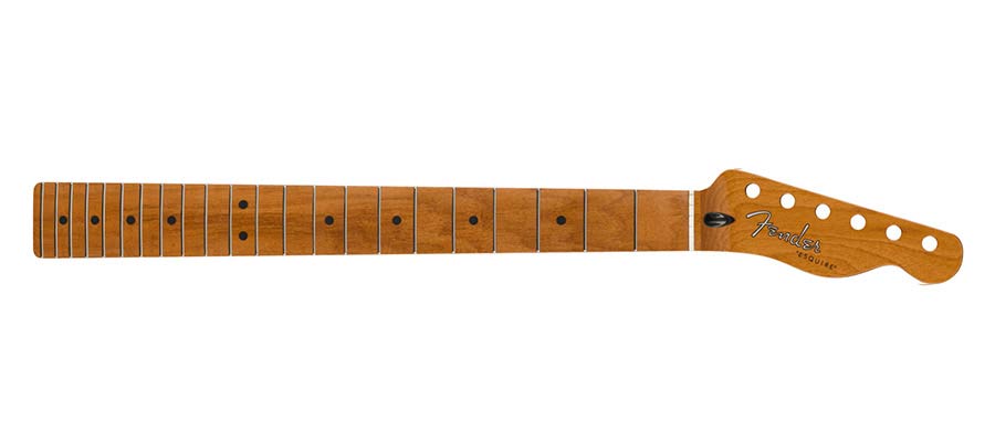 Fender 0990217920 50's Modified roasted maple Esquire neck, 22 narrow tall frets, 9.5" maple fingerboard, U-shape,