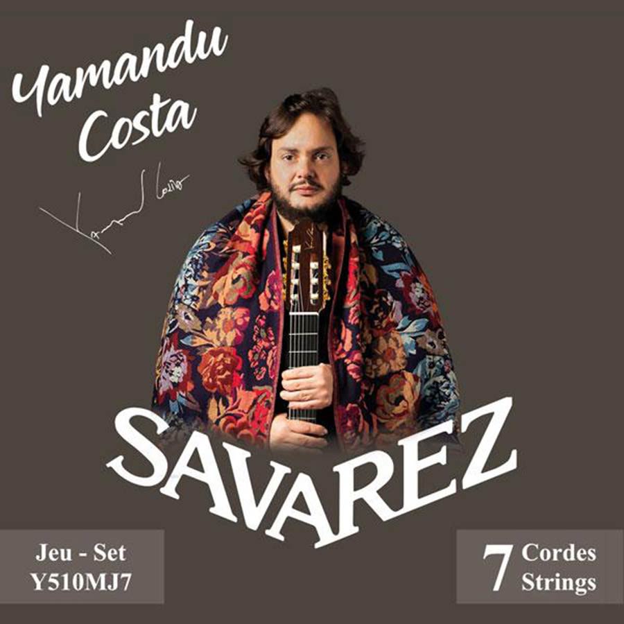 Savarez Y510-MJ7 Yamandu Costa Brazilian and classical 7 string set