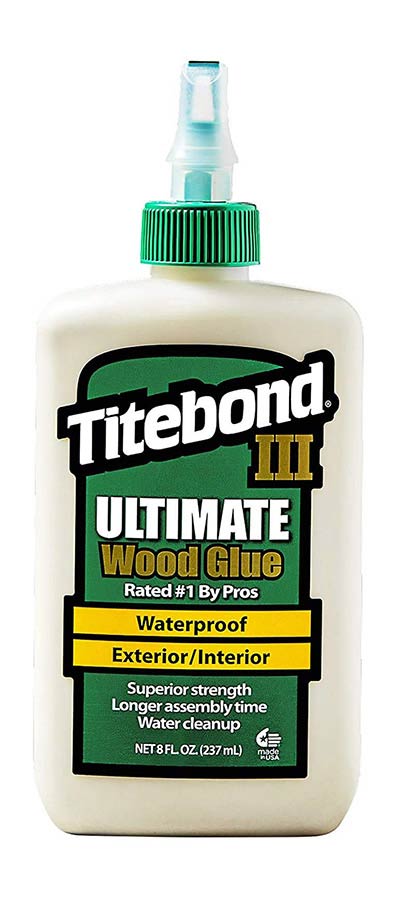 Titebond TB-III-237 III ultimate wood glue, waterproof, 237ml