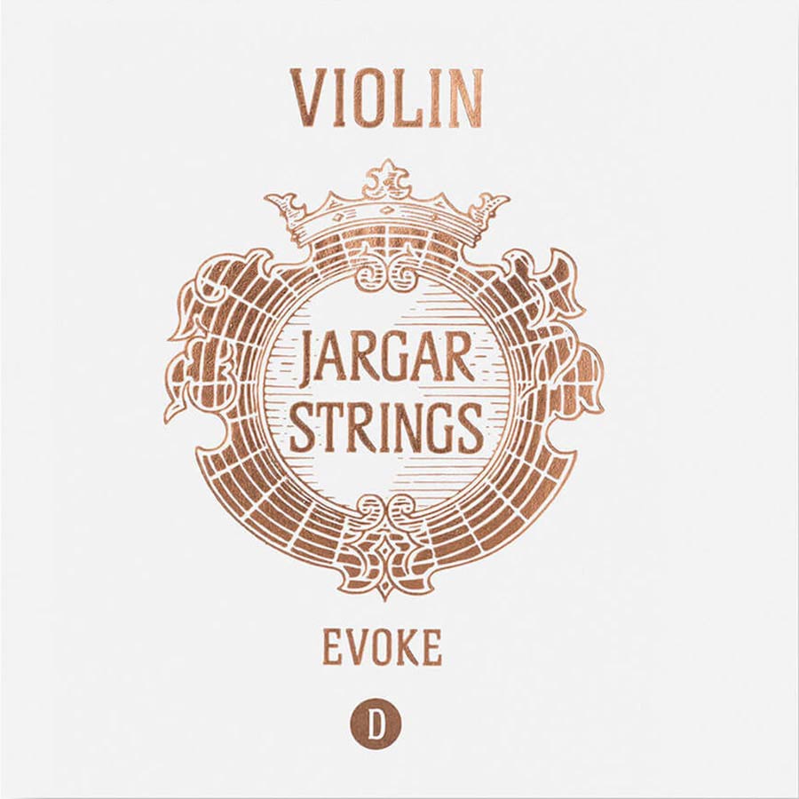 Jargar JVI-D-EVO violin string D-3, medium, synthetic, silver
