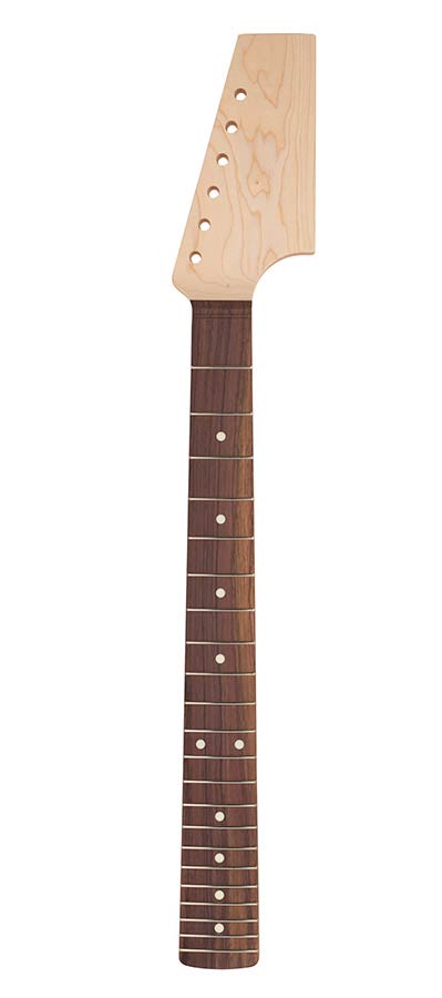 Boston JJN22R-C contemporary neck, made in Japan, JAG style 24" scale, rosewood fb, large paddle, 9,5" radius