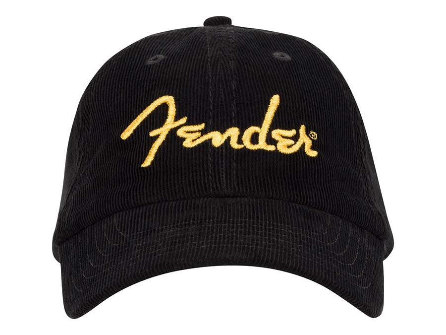 Fender 9122421500 corduroy hat, black